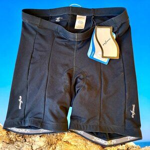 Shebeest Black Padded Cycling Bike Bicycle Shorts Dri-Style Womens XXL NEW